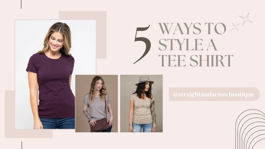 5 Ways to Style a Tee Shirt