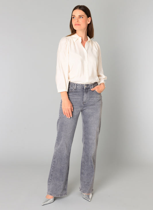 Rabea Essential Grey Denim - Straight & Arrow Boutique