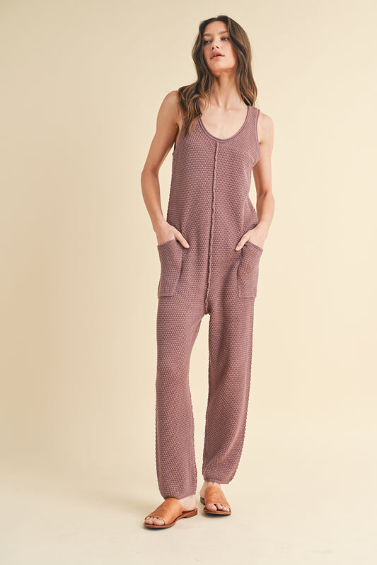 Nellie Knit Jumpsuit - Straight & Arrow Boutique