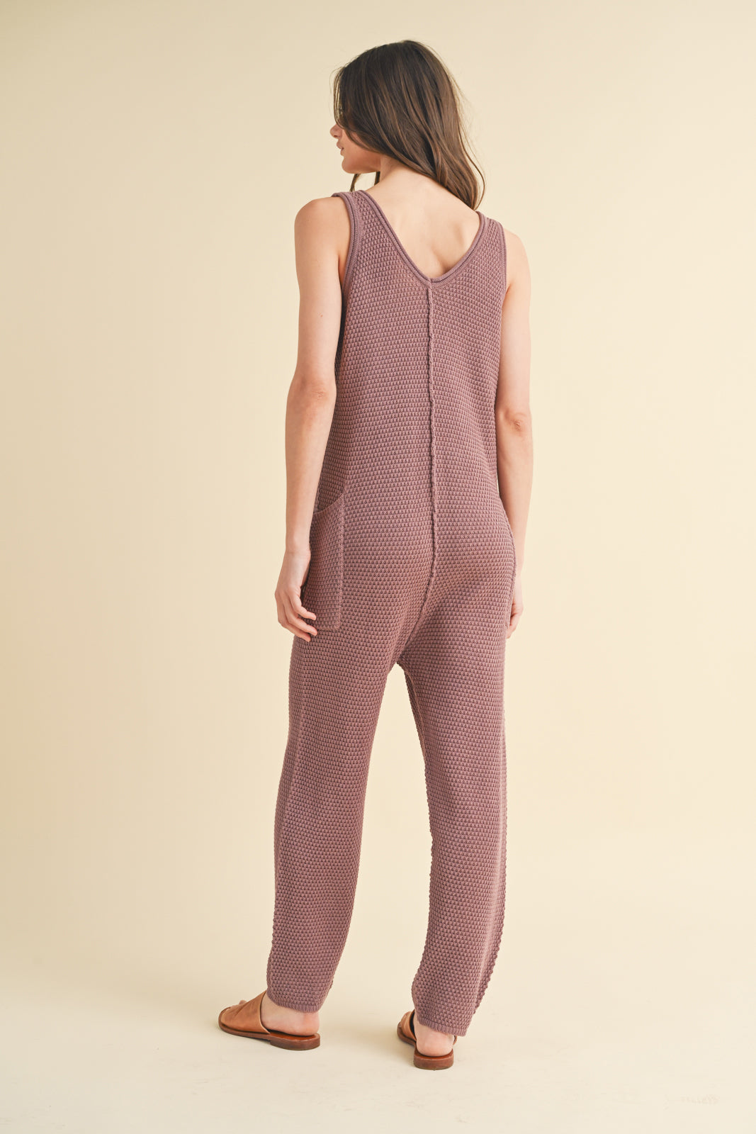 Nellie Knit Jumpsuit - Straight & Arrow Boutique