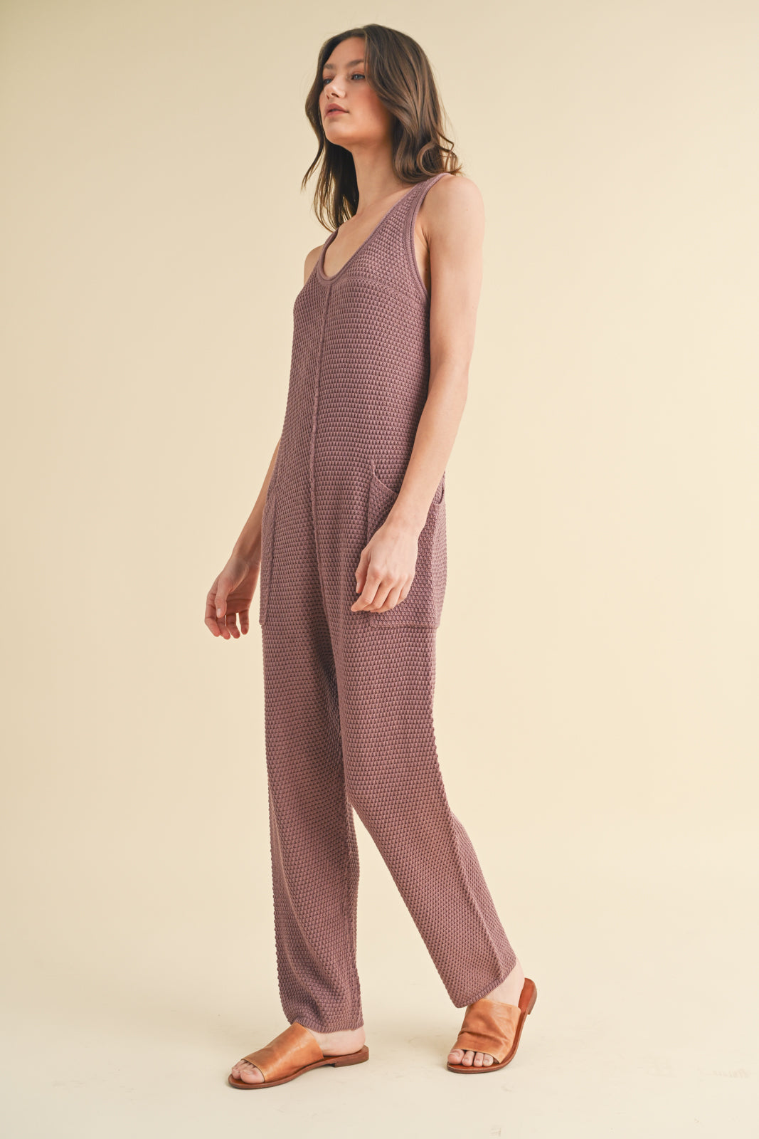 Nellie Knit Jumpsuit - Straight & Arrow Boutique