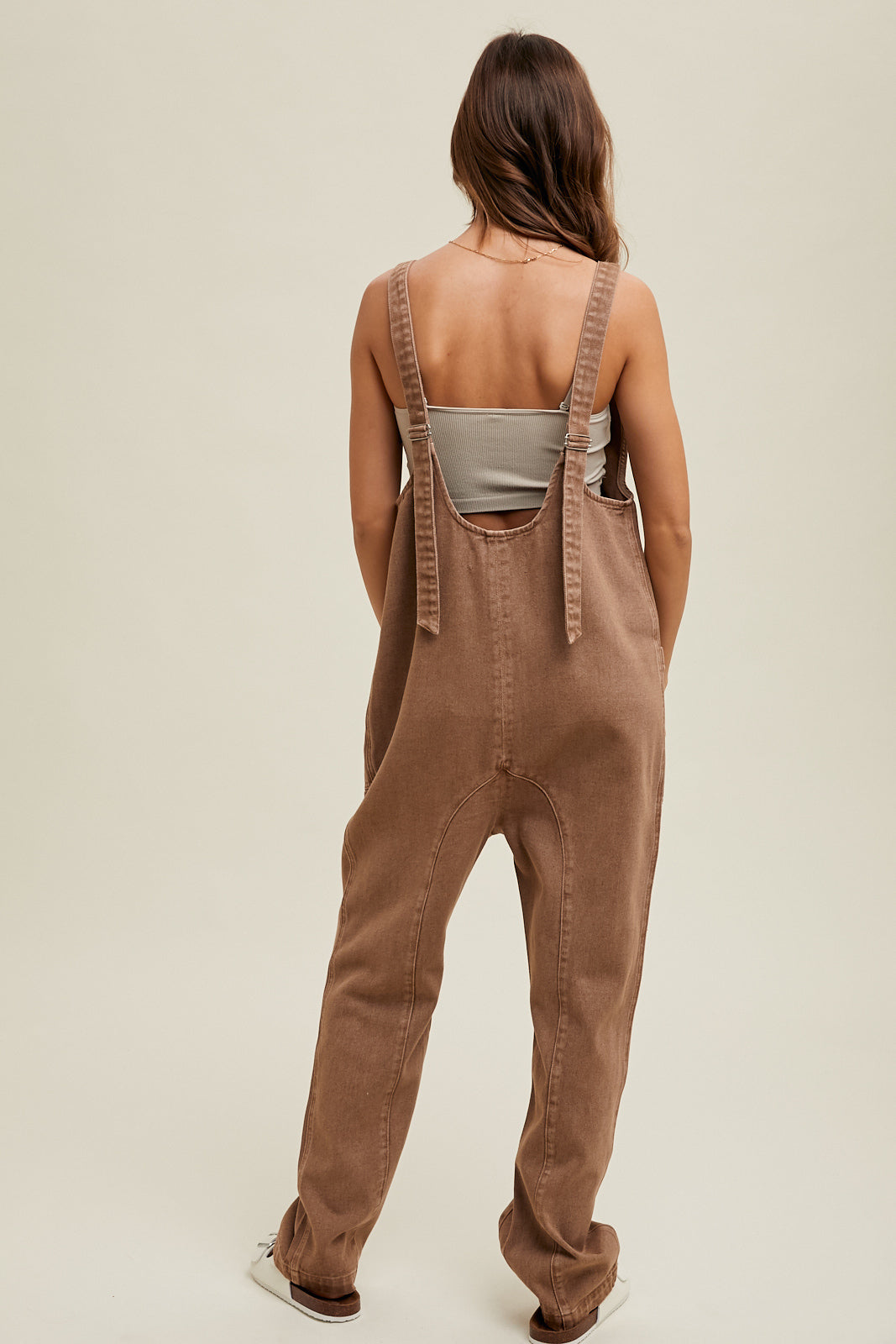 Lottie Denim Overalls - Straight & Arrow Boutique