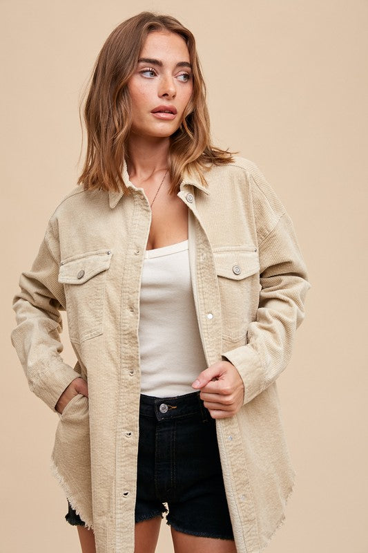 Astrid Corduroy Shacket
