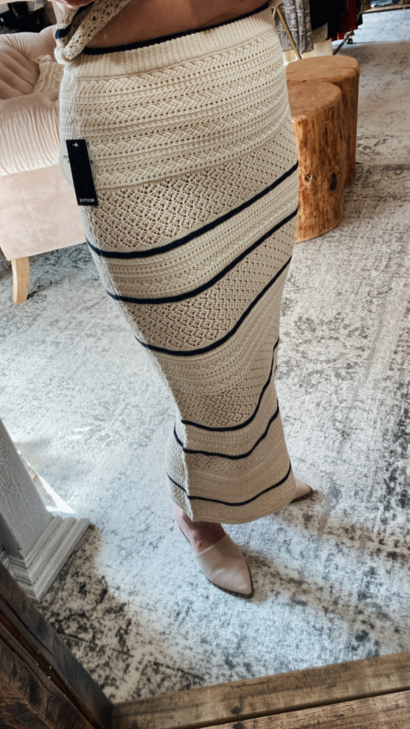 Umeko Knit Tank & Shirt Set