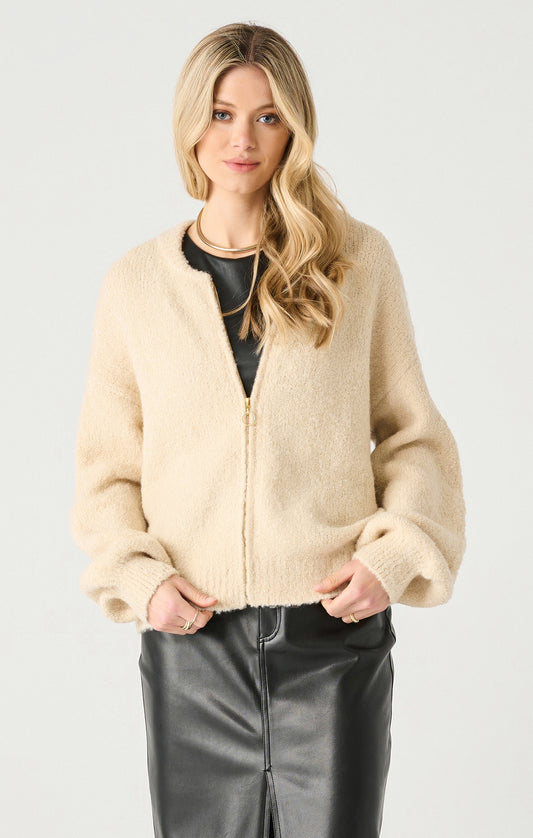 Willow Sweater Bomber - Straight & Arrow Boutique