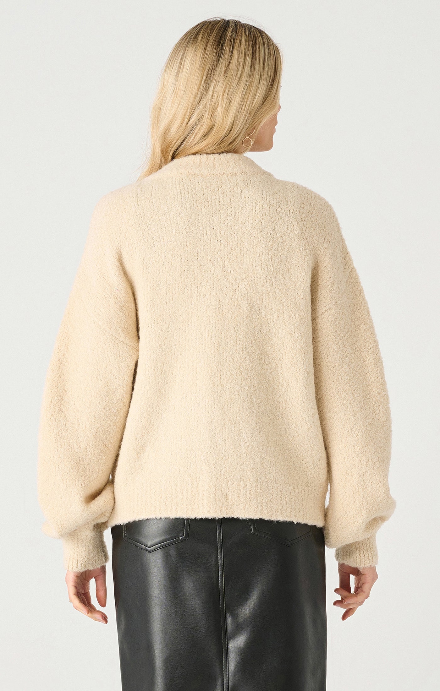 Willow Sweater Bomber - Straight & Arrow Boutique