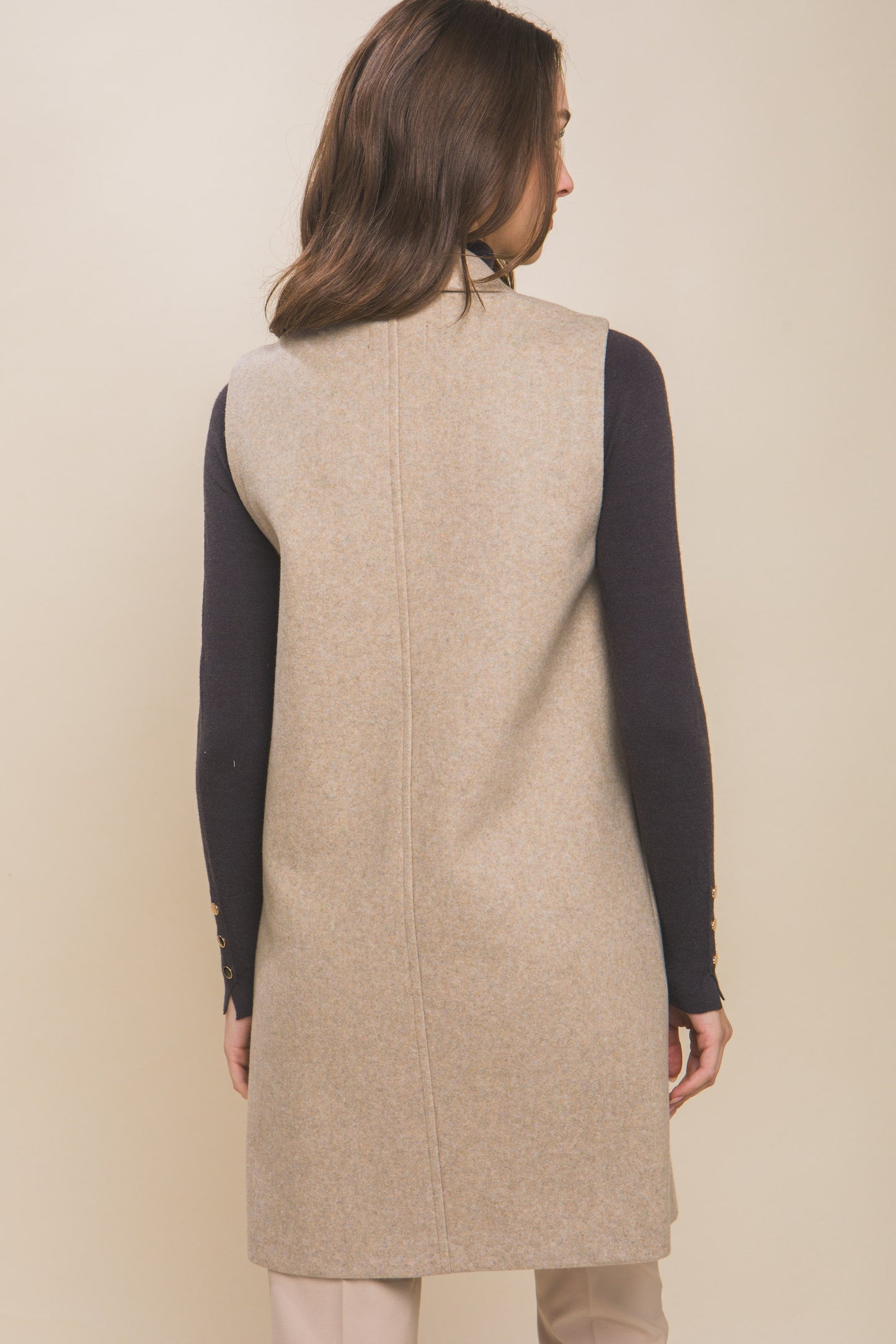 The Lennon Vest - Straight & Arrow Boutique