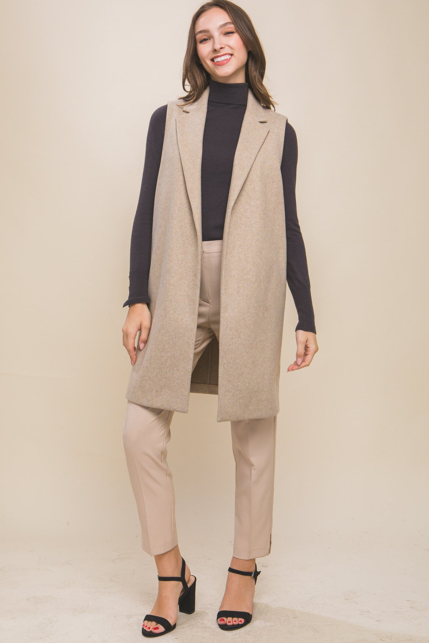 The Lennon Vest - Straight & Arrow Boutique