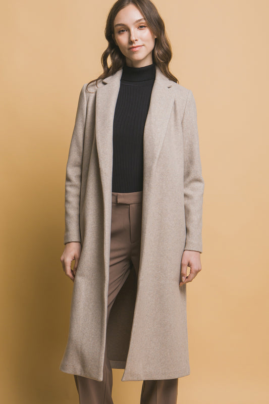 The Palmer Long Coat - Straight & Arrow Boutique
