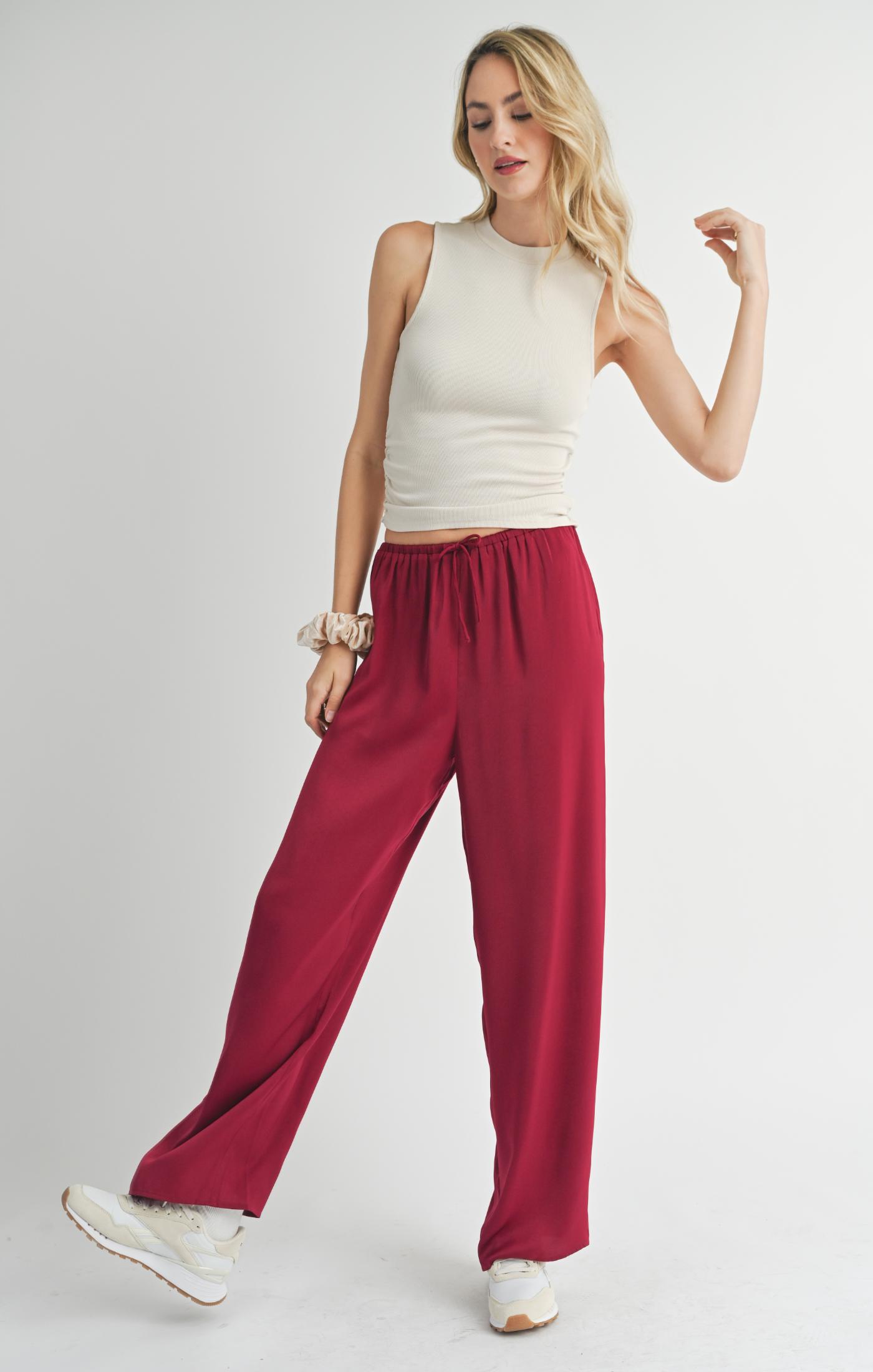 Ronan Mock Neck Ruched Knit Tank - Straight & Arrow Boutique