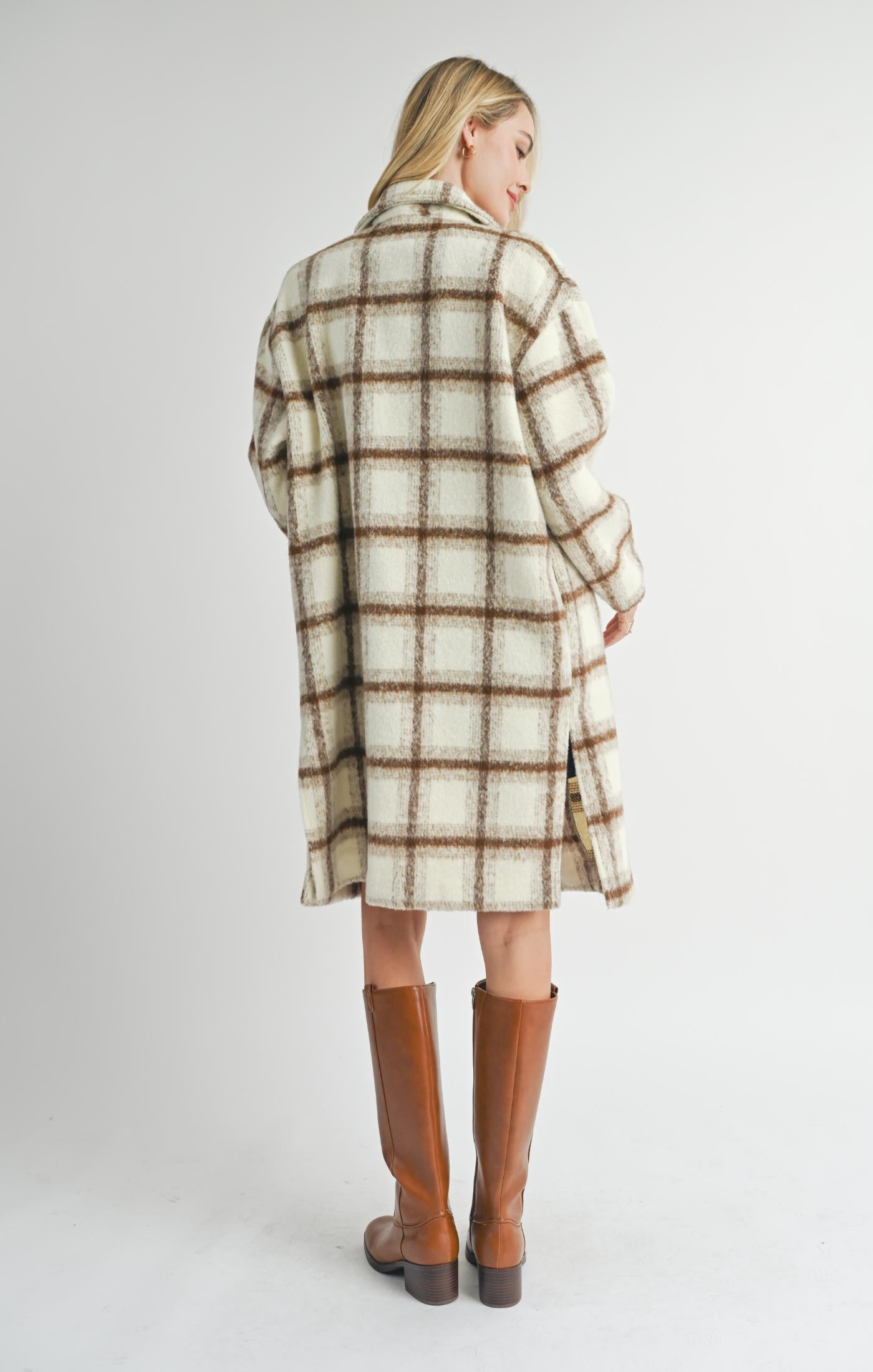 Emily Long Open Front Coat - Straight & Arrow Boutique