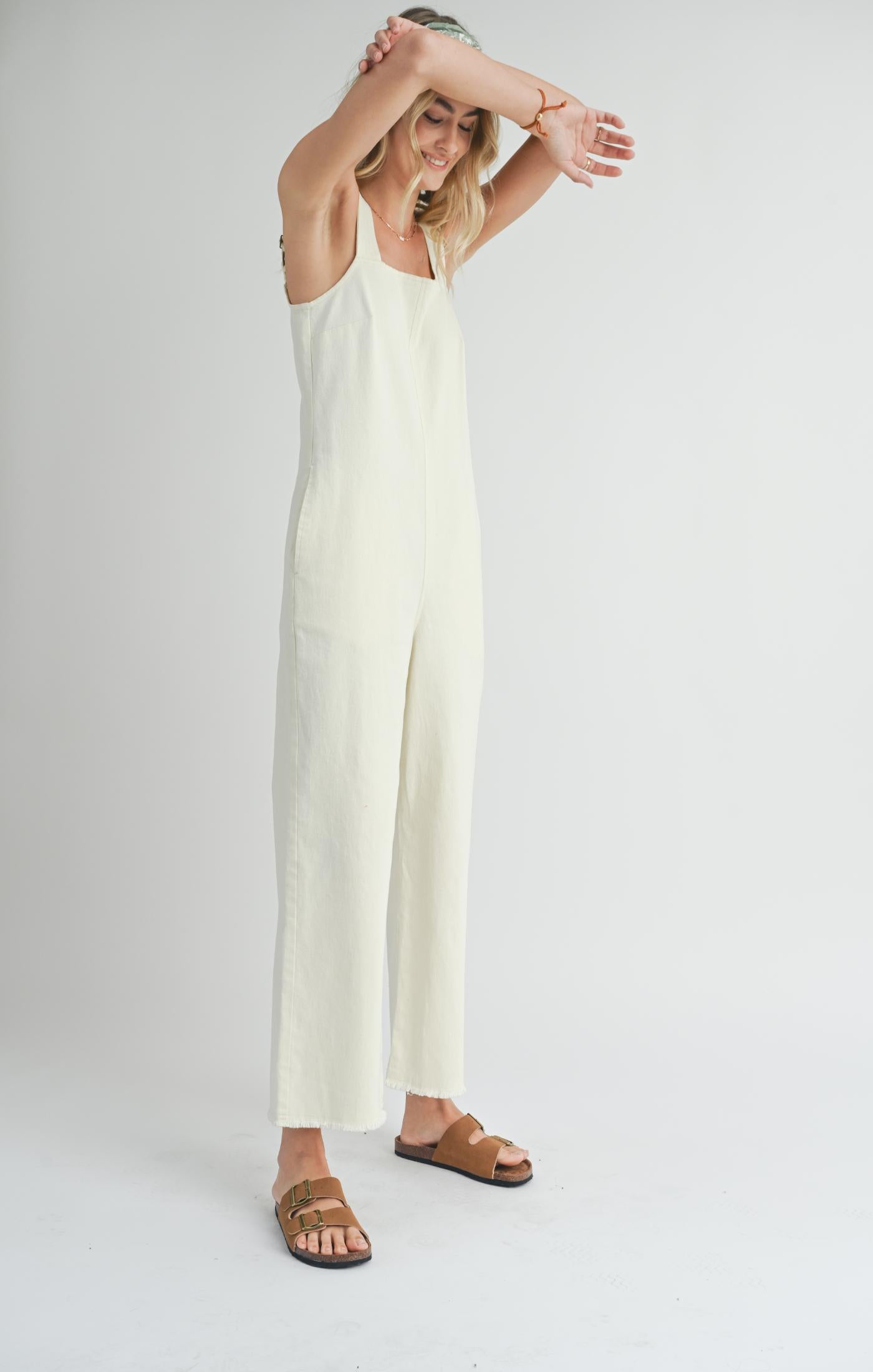 Avalon Denim Jumpsuit - Straight & Arrow Boutique