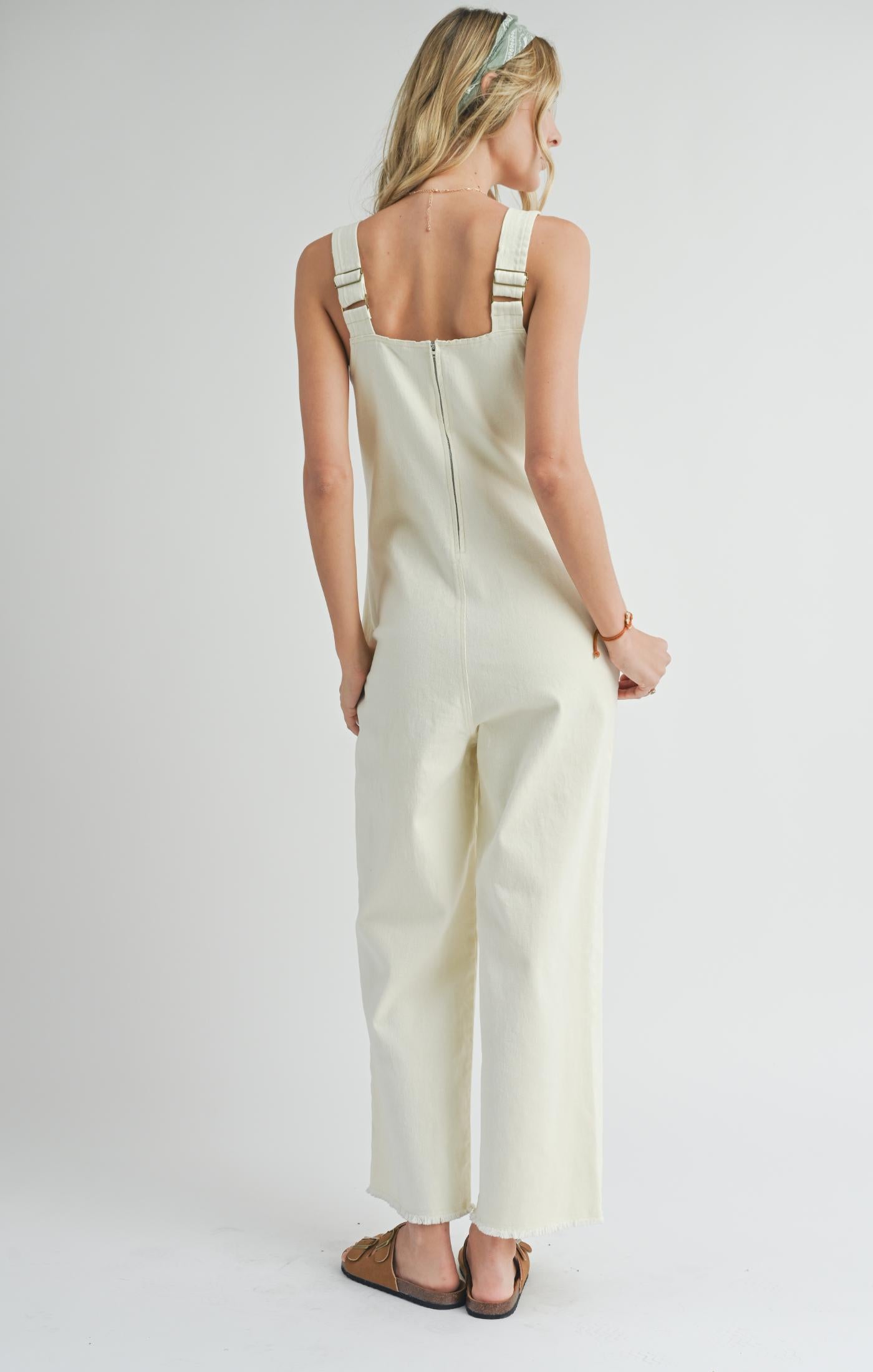 Avalon Denim Jumpsuit - Straight & Arrow Boutique