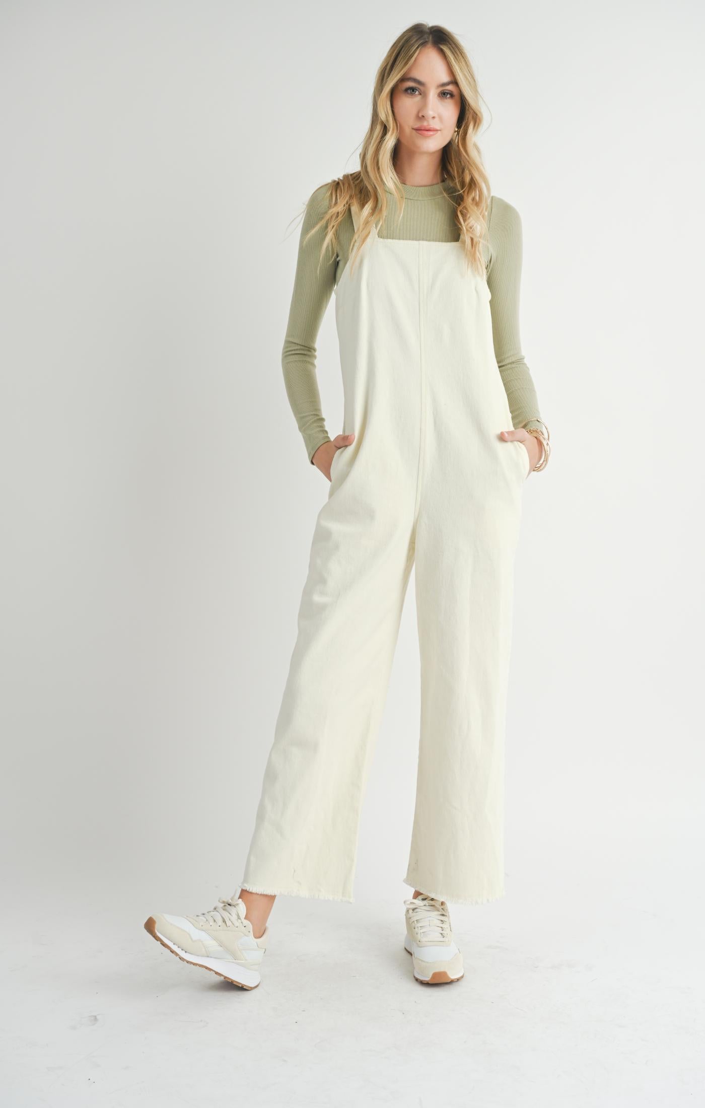 Avalon Denim Jumpsuit - Straight & Arrow Boutique