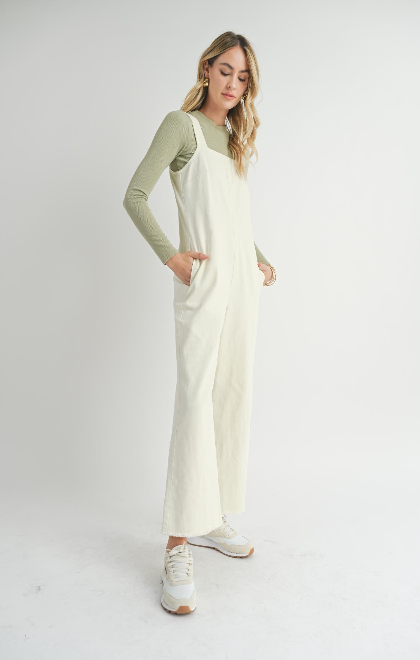 Avalon Denim Jumpsuit - Straight & Arrow Boutique