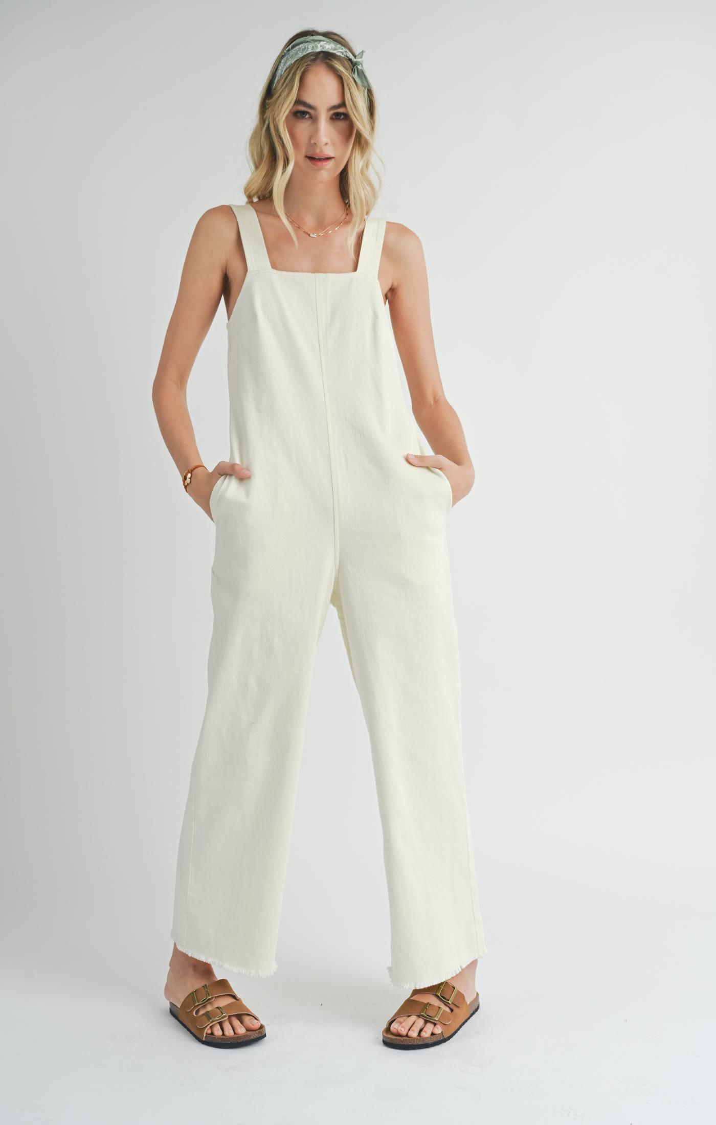 Avalon Denim Jumpsuit - Straight & Arrow Boutique