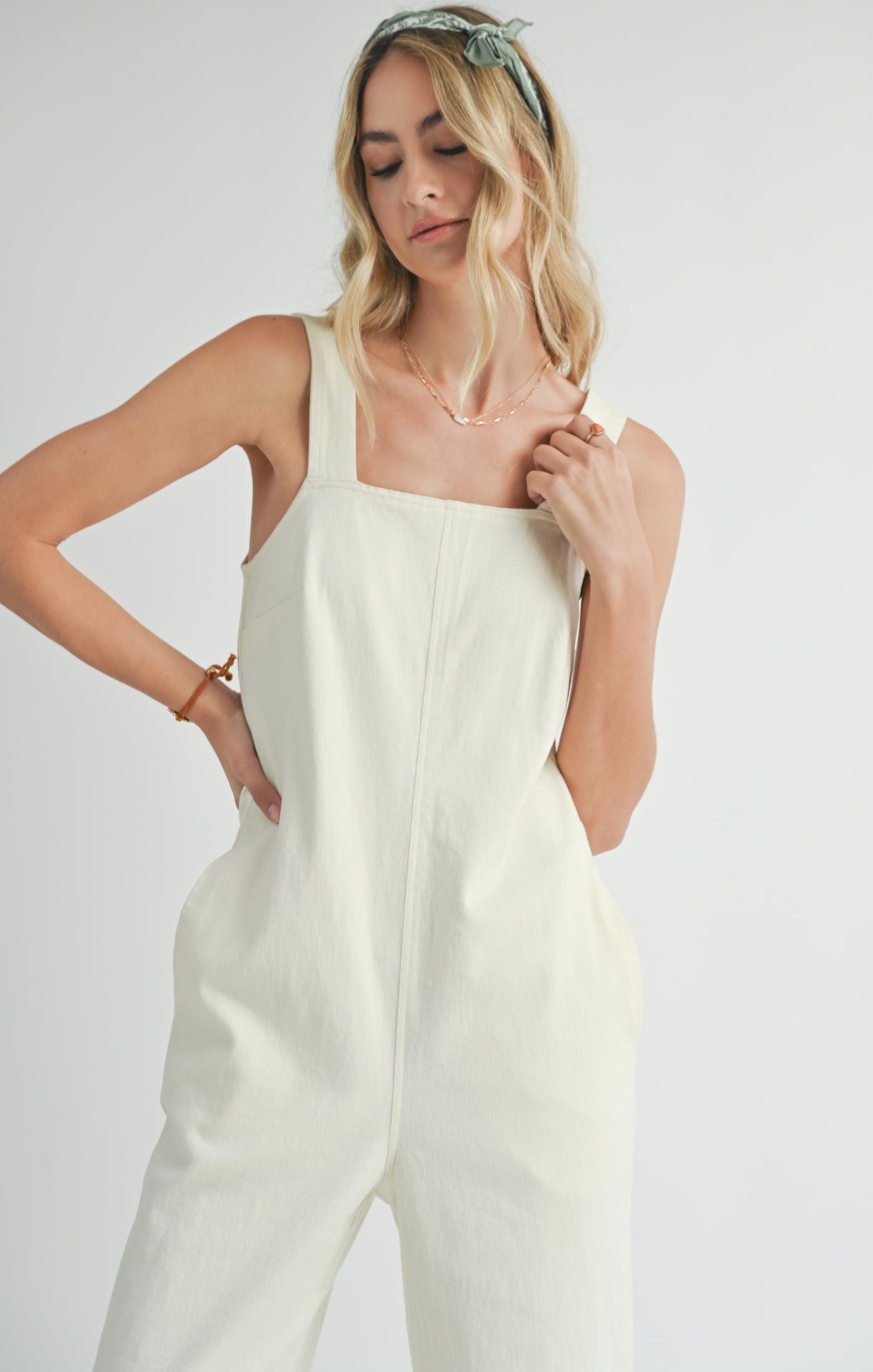 Avalon Denim Jumpsuit - Straight & Arrow Boutique