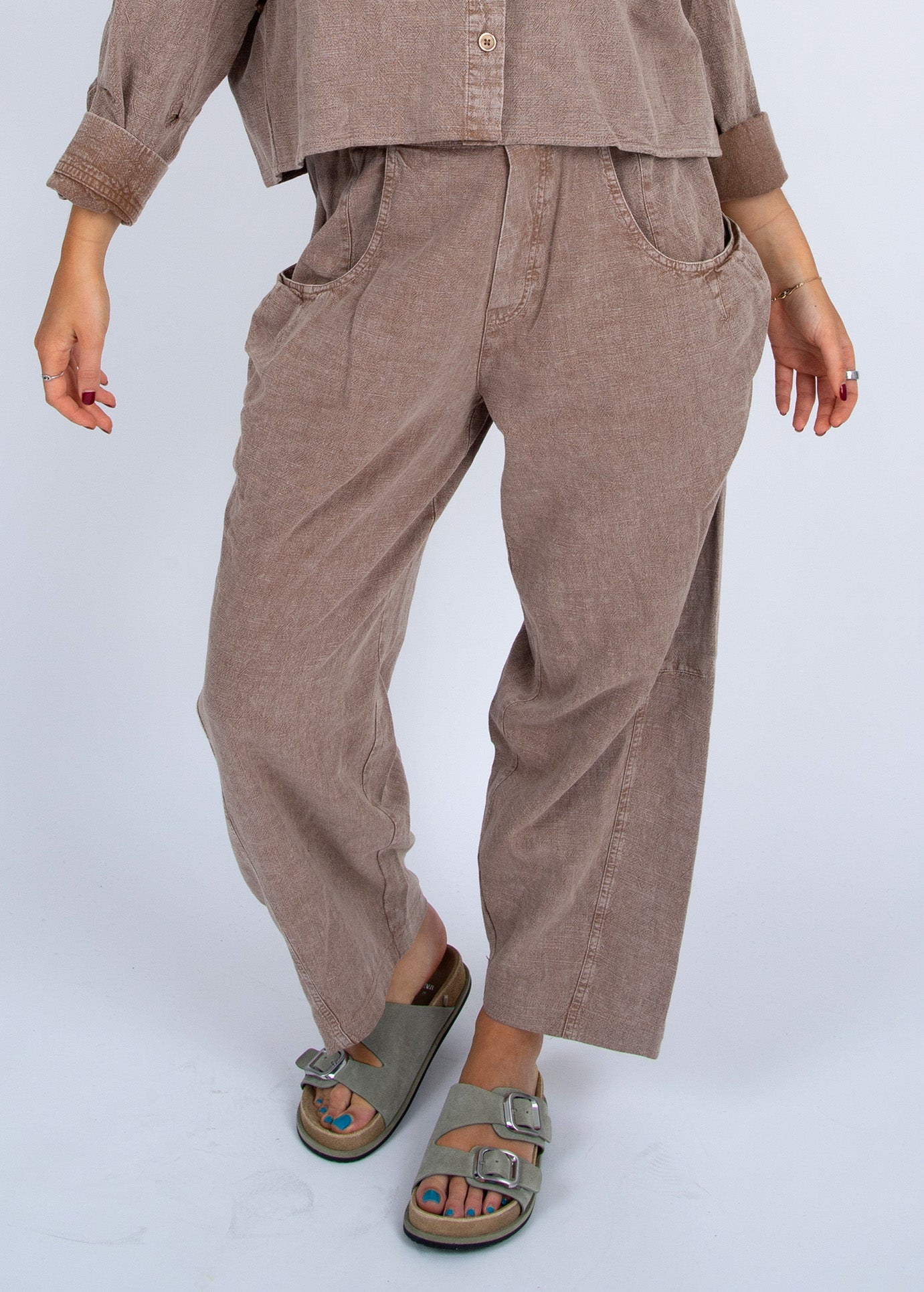Almalfi Pull On Pants - Straight & Arrow Boutique
