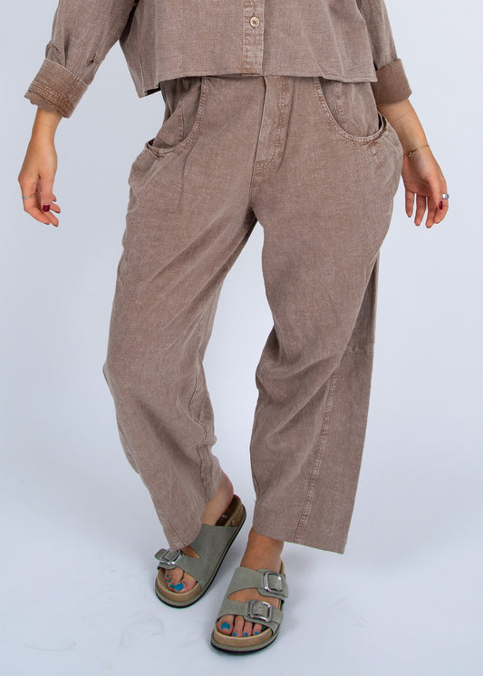 Almalfi Pull On Pants - Straight & Arrow Boutique