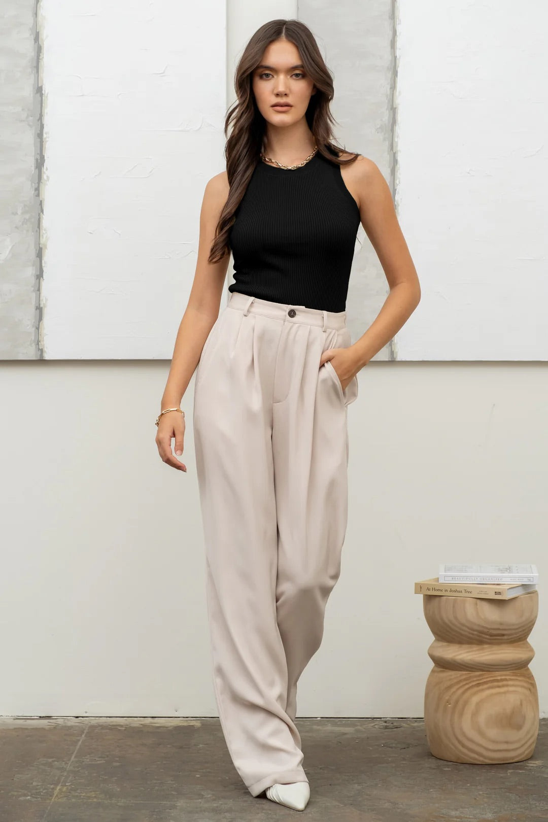 Arlet Knit Tank - Straight & Arrow Boutique