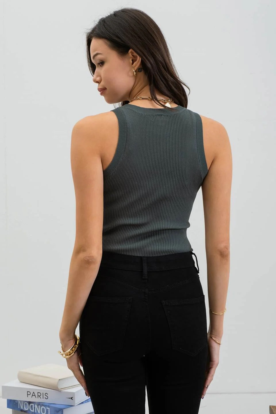 Arlet Knit Tank - Straight & Arrow Boutique