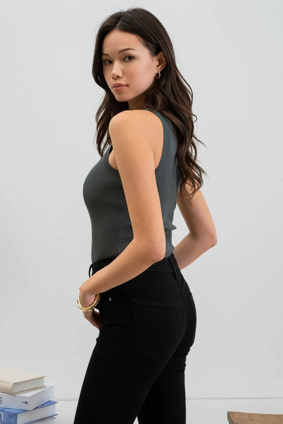 Arlet Knit Tank - Straight & Arrow Boutique