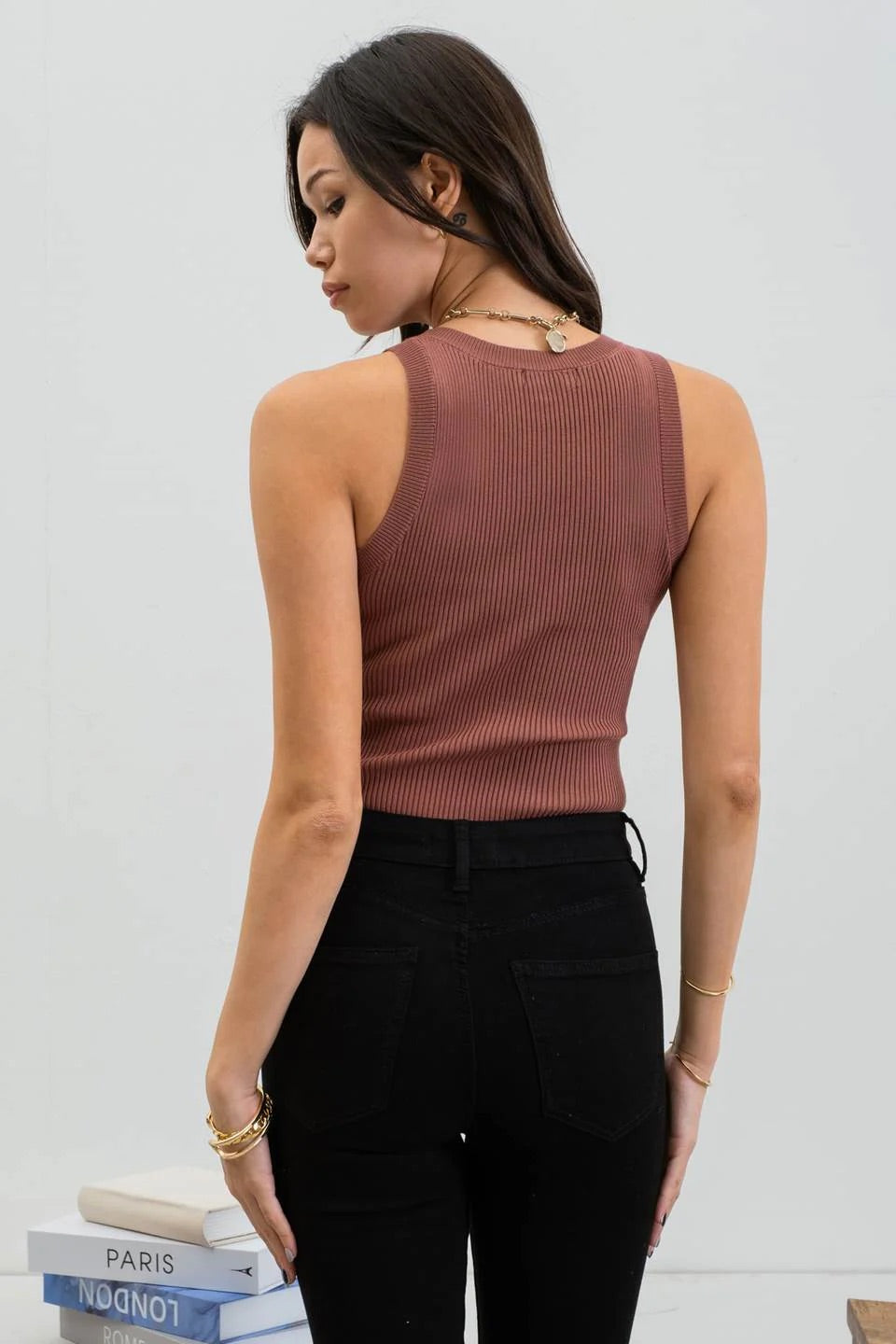 Arlet Knit Tank - Straight & Arrow Boutique