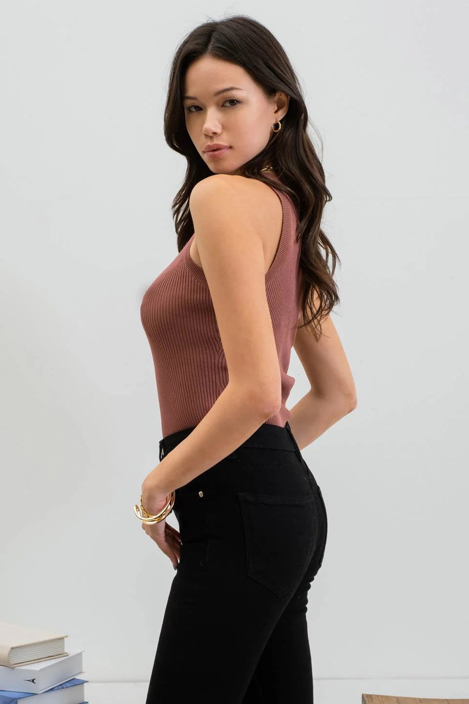 Arlet Knit Tank - Straight & Arrow Boutique