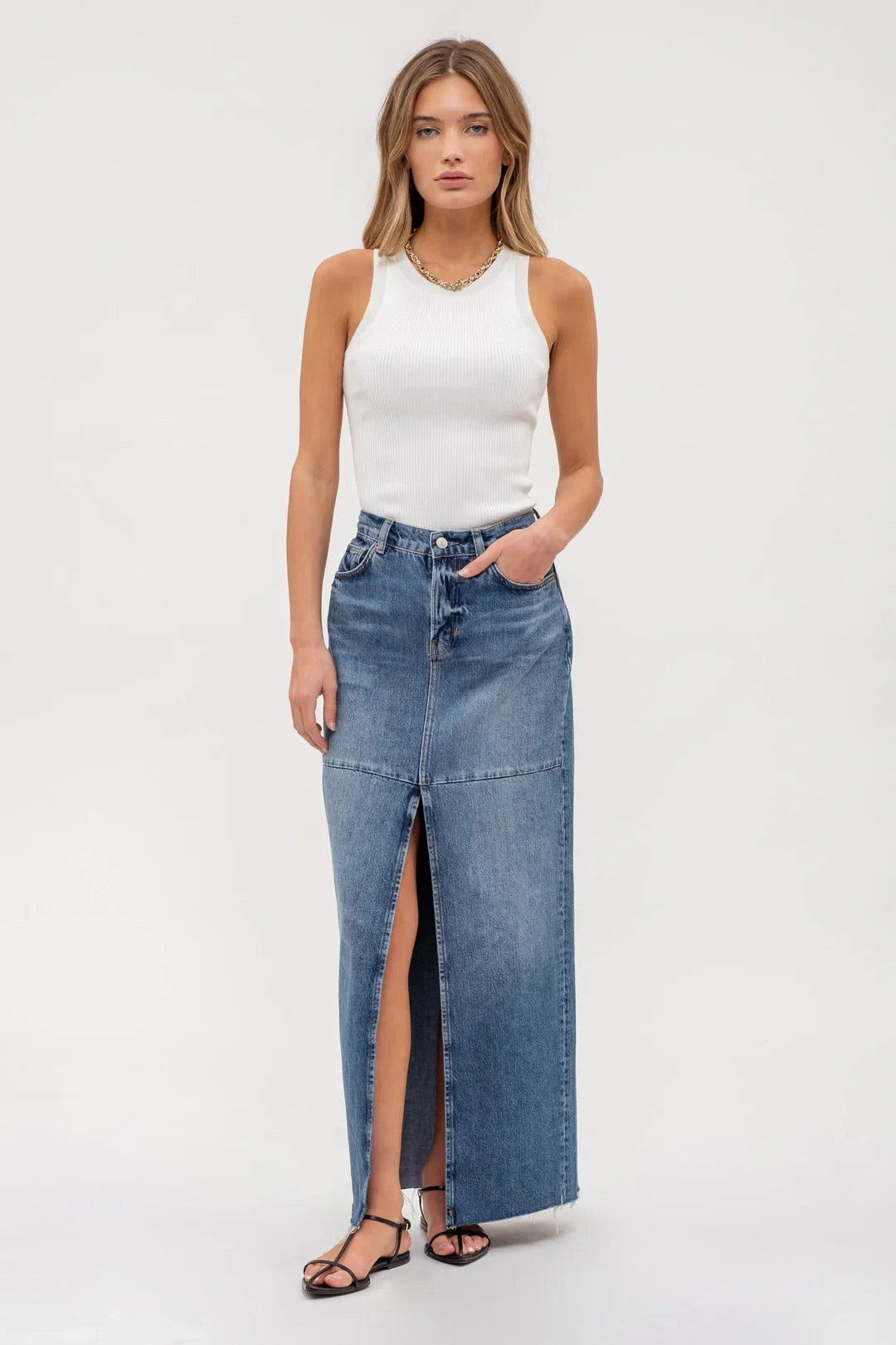 Arlet Knit Tank - Straight & Arrow Boutique