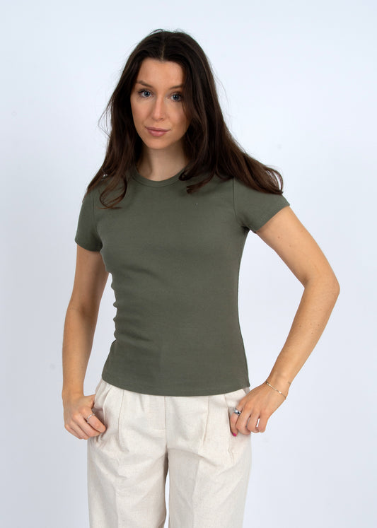 Cecie Crewneck Tee - Straight & Arrow Boutique