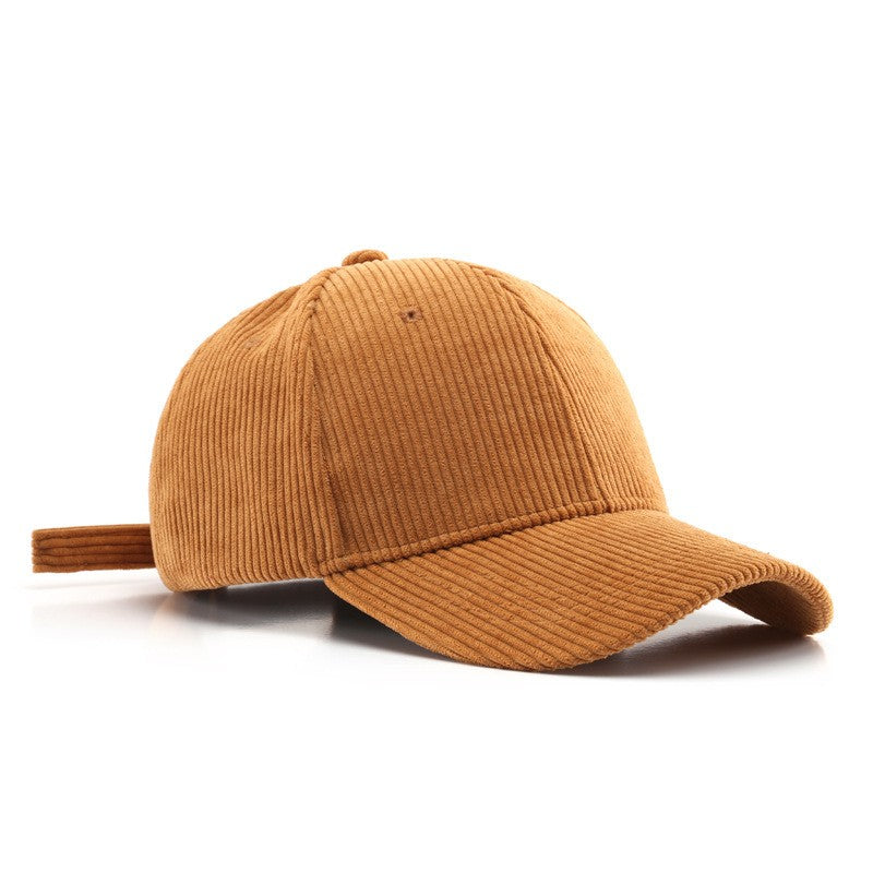 Corduroy Boyfriend Ball Cap - Straight & Arrow Boutique