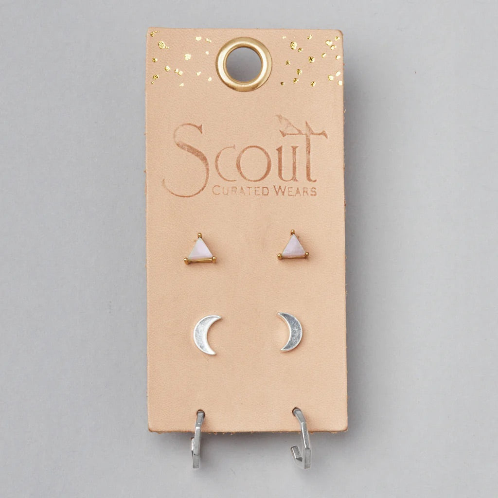 Ella Stud Trio - Silver - Straight & Arrow Boutique