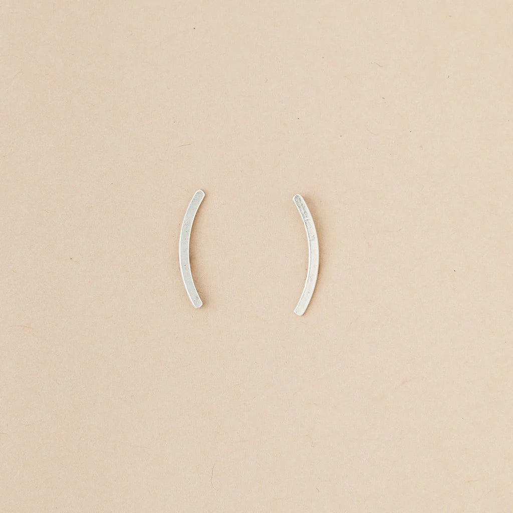 Refined Earring Collection - Comet Curve - Straight & Arrow Boutique