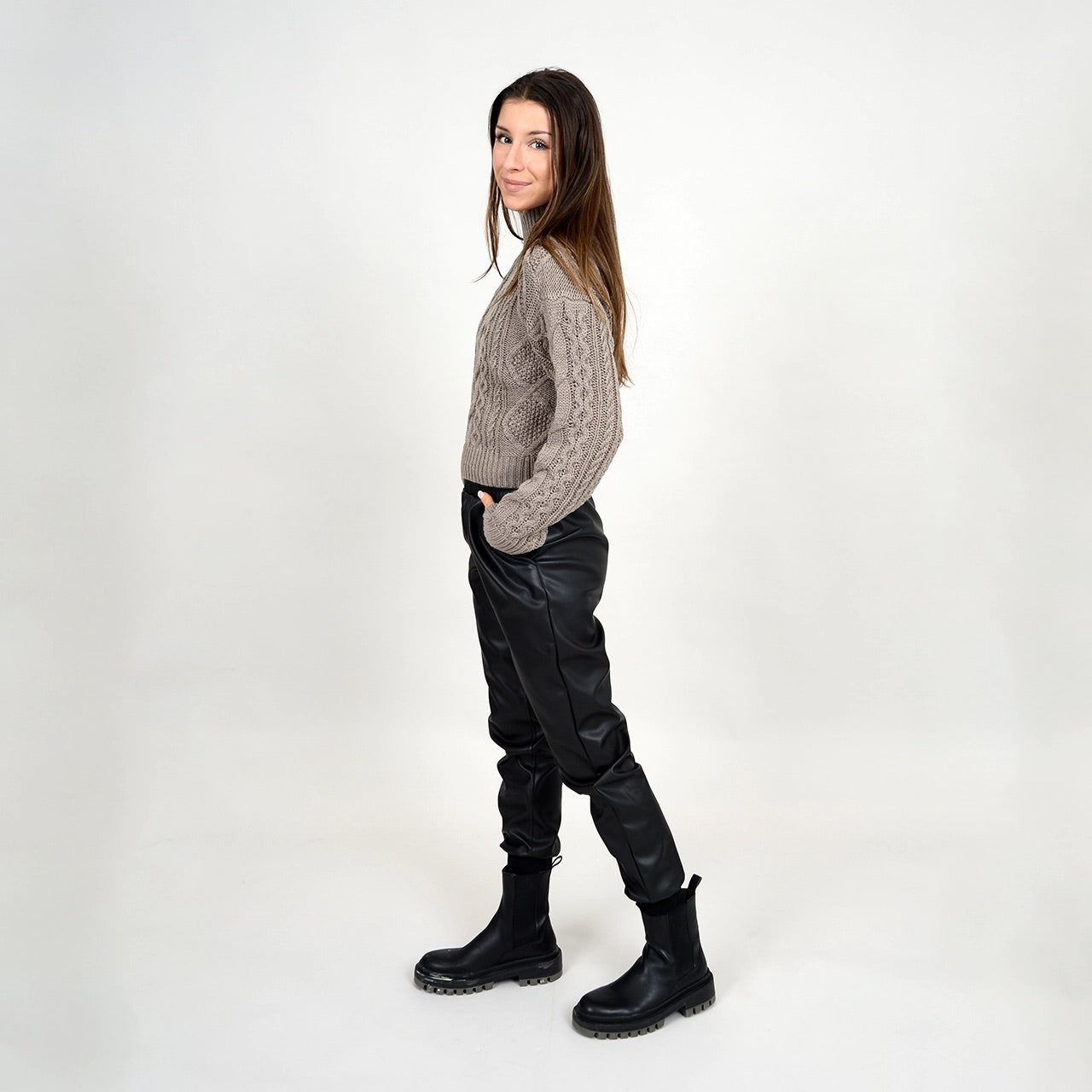 Erin Cable Knit Sweater