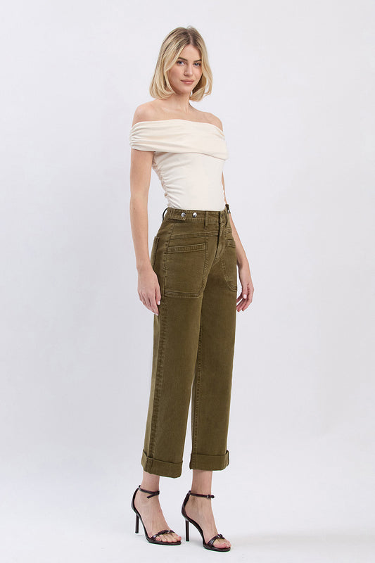 Carson Cuffed Slim Jeans - Straight & Arrow Boutique