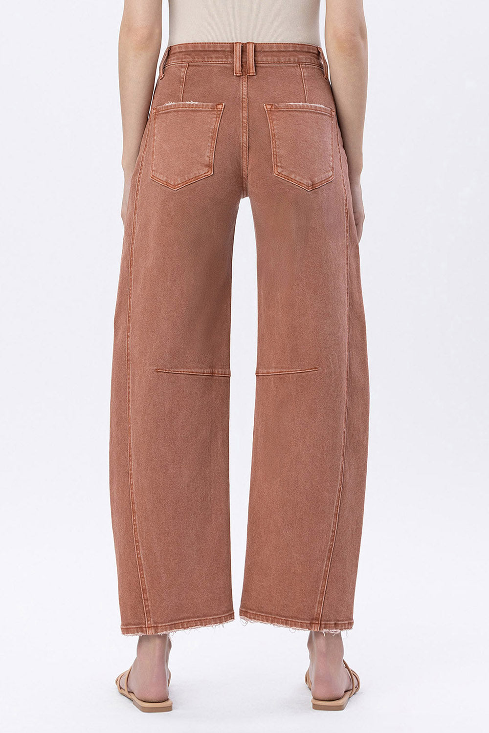 Delaney Twisted Barrel Jeans - Straight & Arrow Boutique