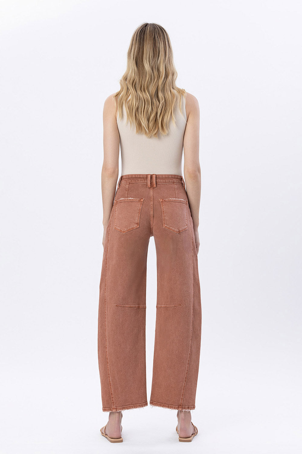 Delaney Twisted Barrel Jeans - Straight & Arrow Boutique