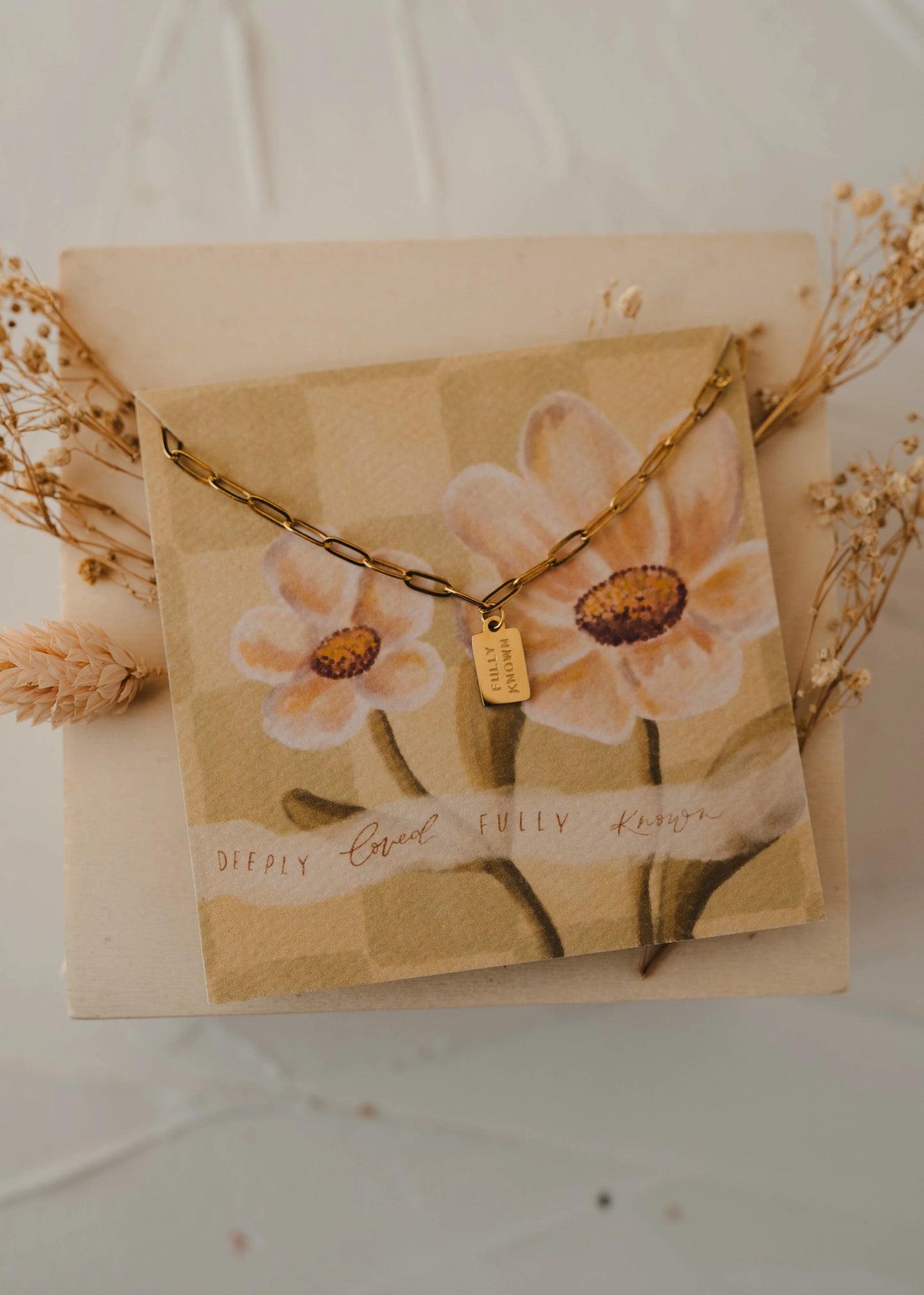 Fully Known Tag Necklace