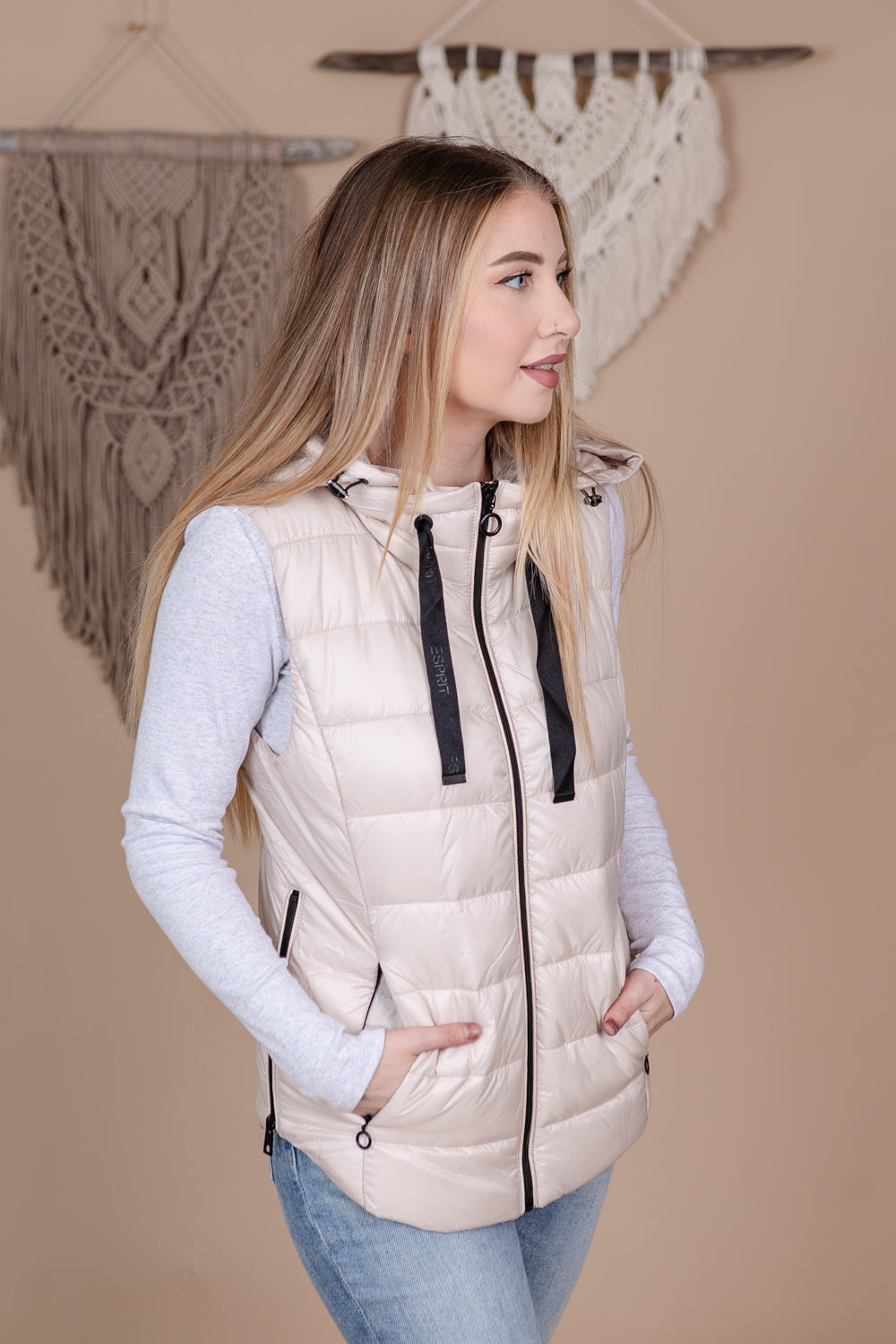 Puffer Hooded Vest