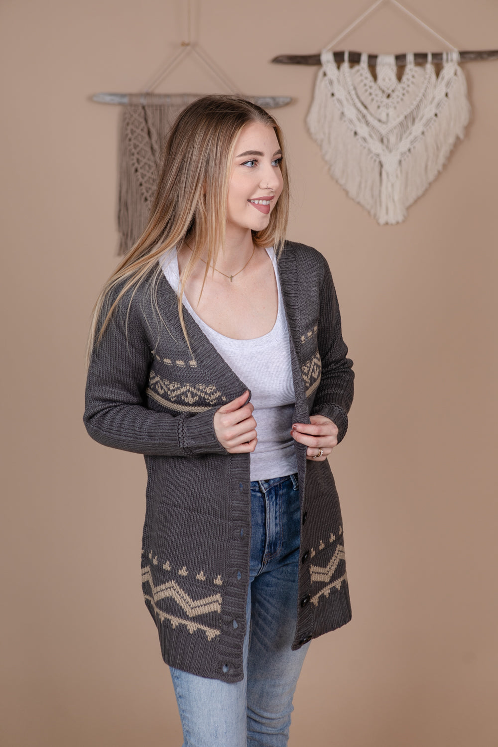 The Aska Button Up Cardi