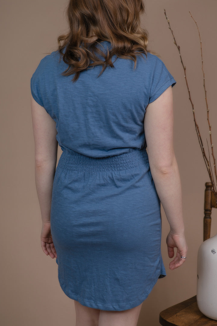 River Dolman Sleeve Dress - Straight & Arrow Boutique