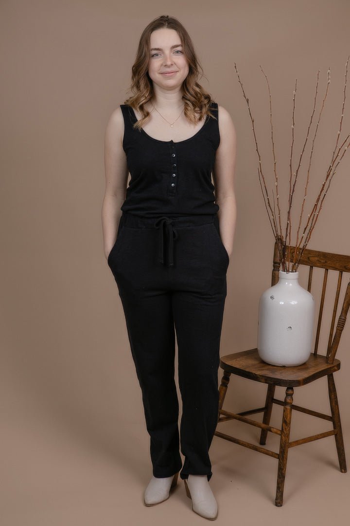 Rosha Sleeveless Jumpsuit - Straight & Arrow Boutique