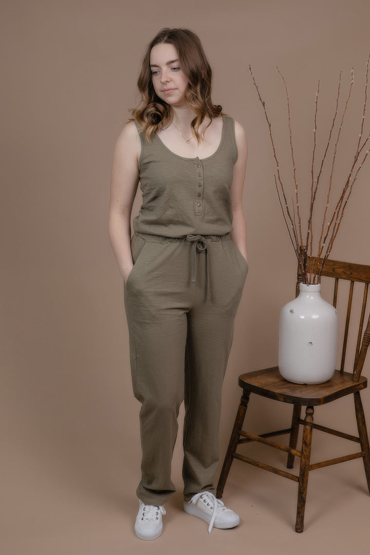 Rosha Sleeveless Jumpsuit - Straight & Arrow Boutique