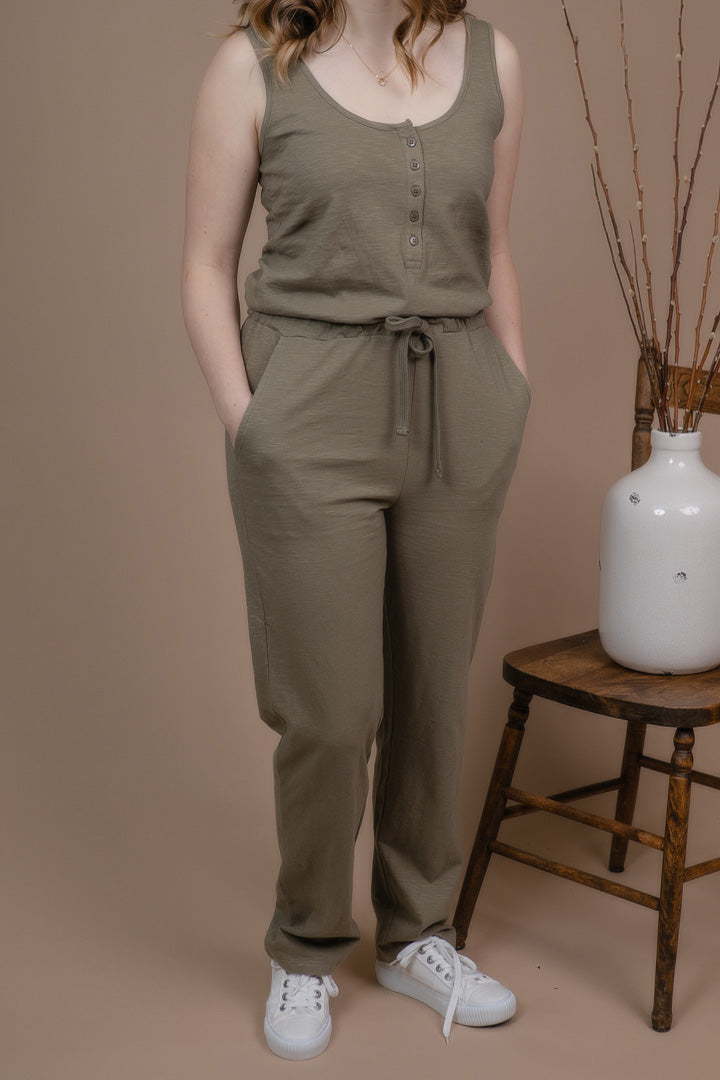 Rosha Sleeveless Jumpsuit - Straight & Arrow Boutique