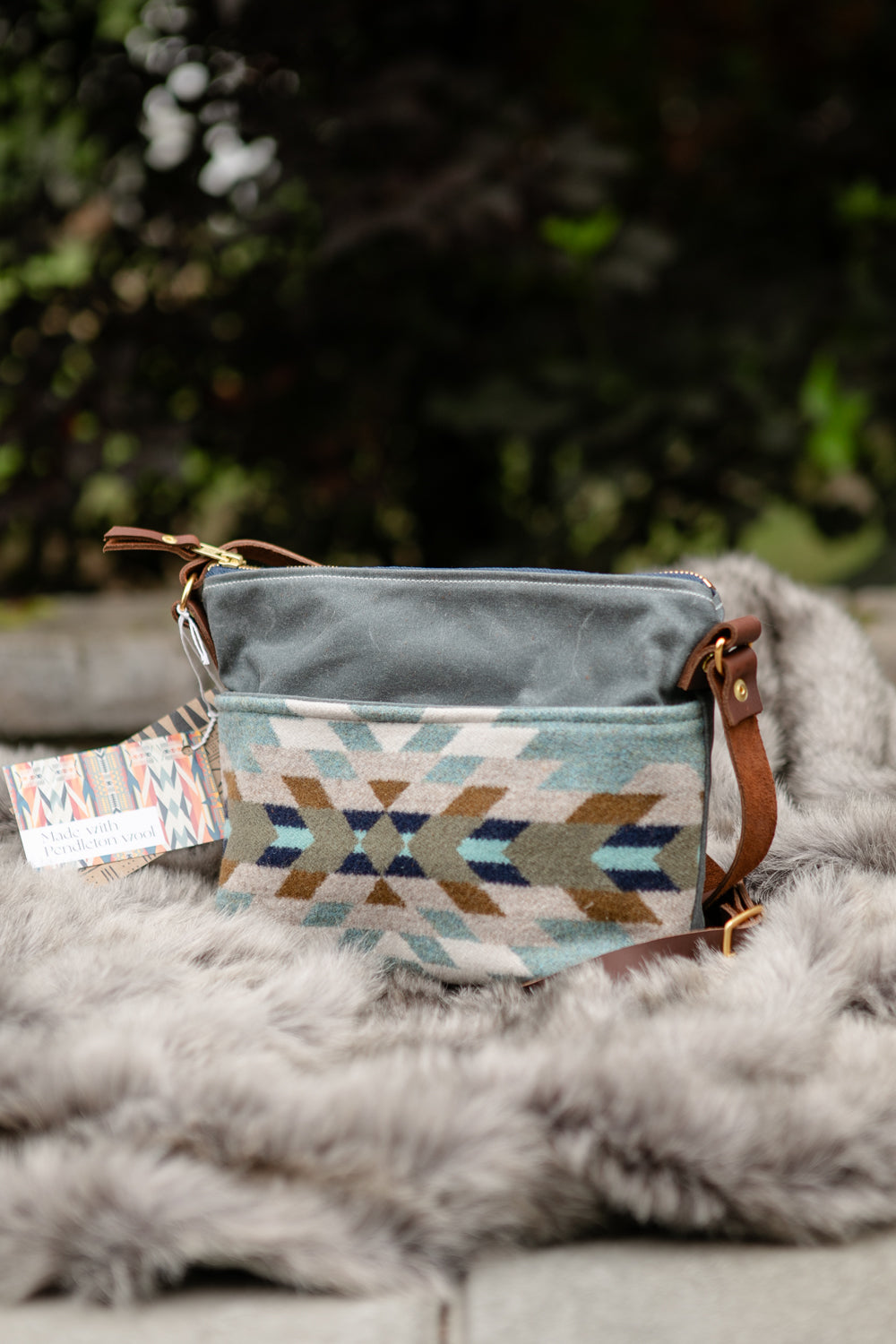 Tofino Crossbody | Pendelton Wool - Straight & Arrow Boutique