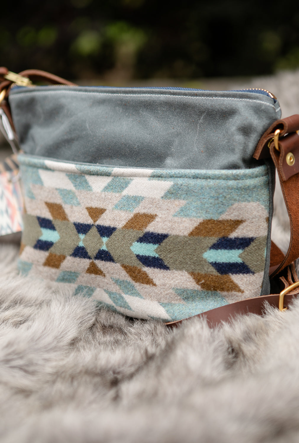 Tofino Crossbody | Pendelton Wool - Straight & Arrow Boutique