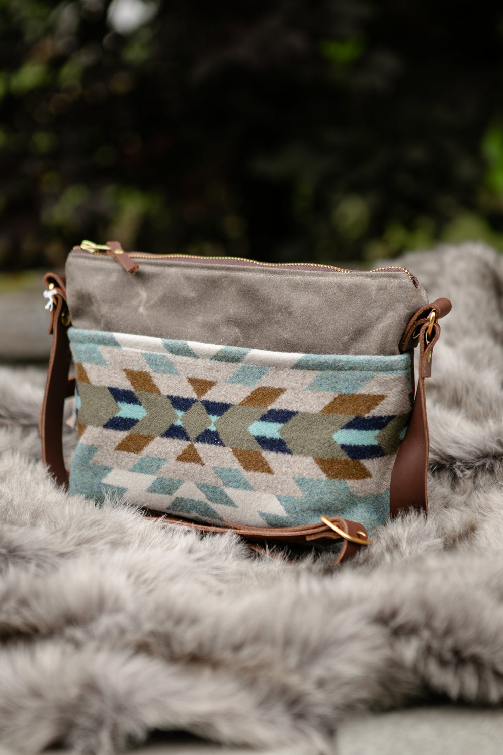 Tofino Crossbody | Pendelton Wool - Straight & Arrow Boutique
