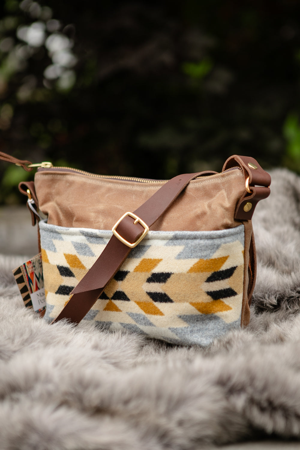 Tofino Crossbody | Pendelton Wool - Straight & Arrow Boutique