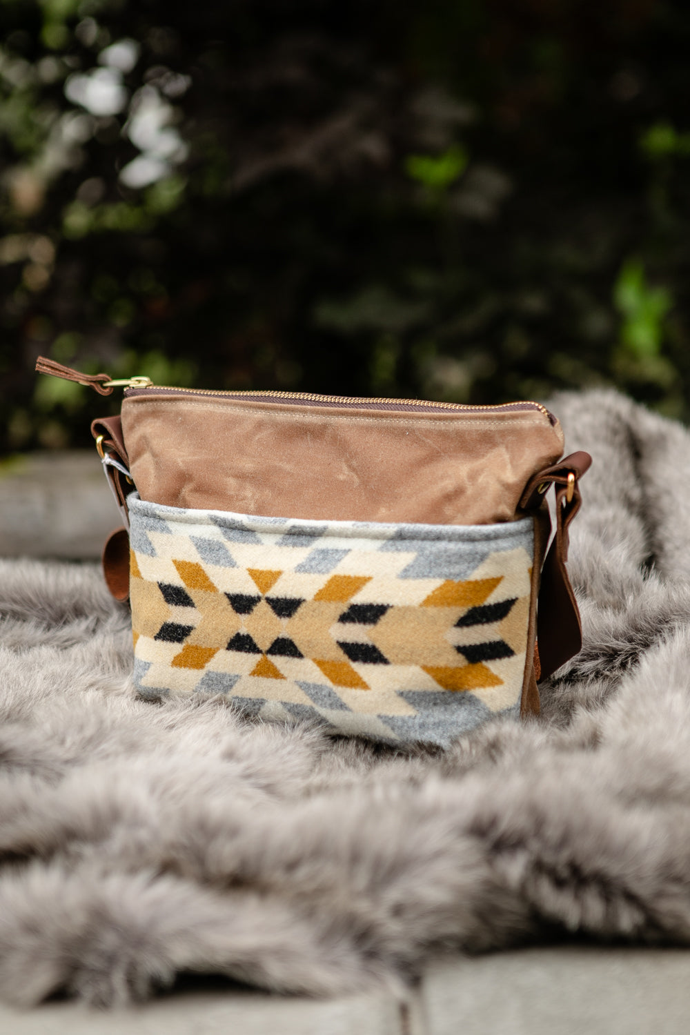 Tofino Crossbody | Pendelton Wool - Straight & Arrow Boutique