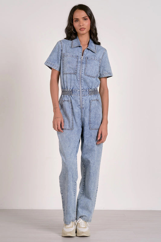 Minka Jumpsuit - Straight & Arrow Boutique